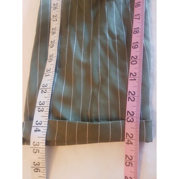 Indigo Rein Womens Pants Sz 5 Striped High Waist Preppy Cropped Indie Sleaze - Picture 14 of 14